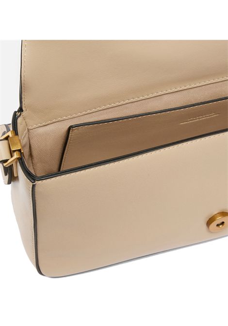 Borsa Pinko Love one classic slouchy fl beige oro allungata PINKO | Borse | 104524 A0QOC50Q